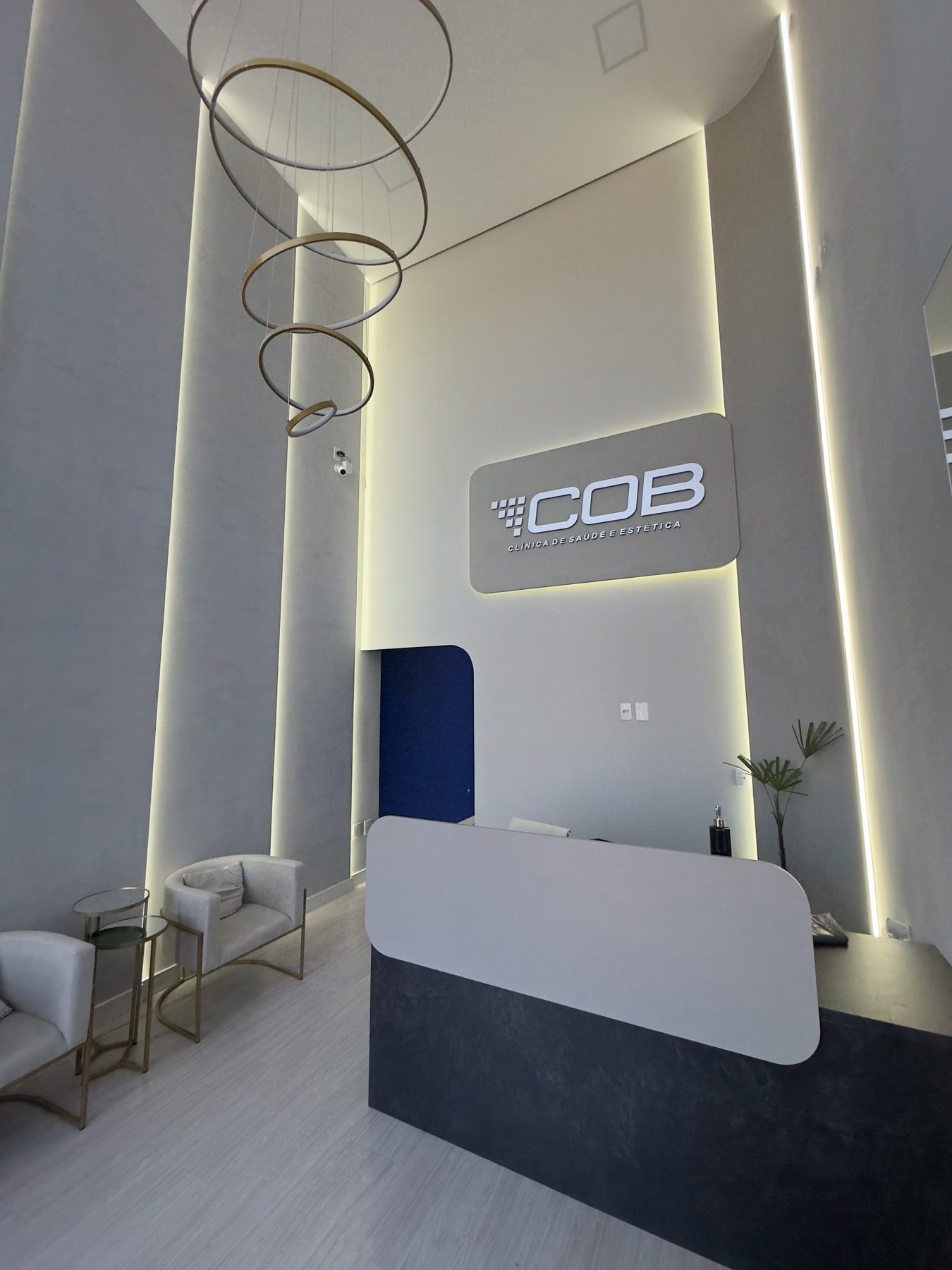 Sala de espera da COB